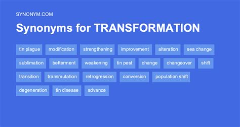 transformative synonyms|What is another word for transformative